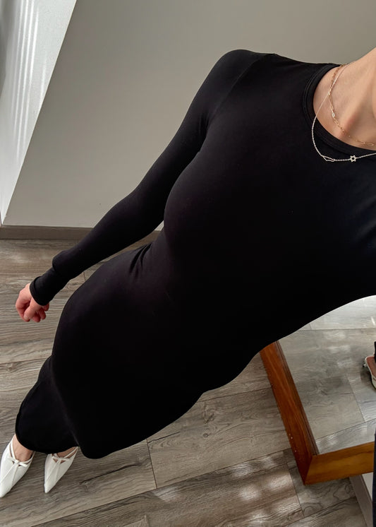 VESTIDO LARGO STRETCH