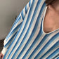 VESTIDO DE KNIT STRIPED