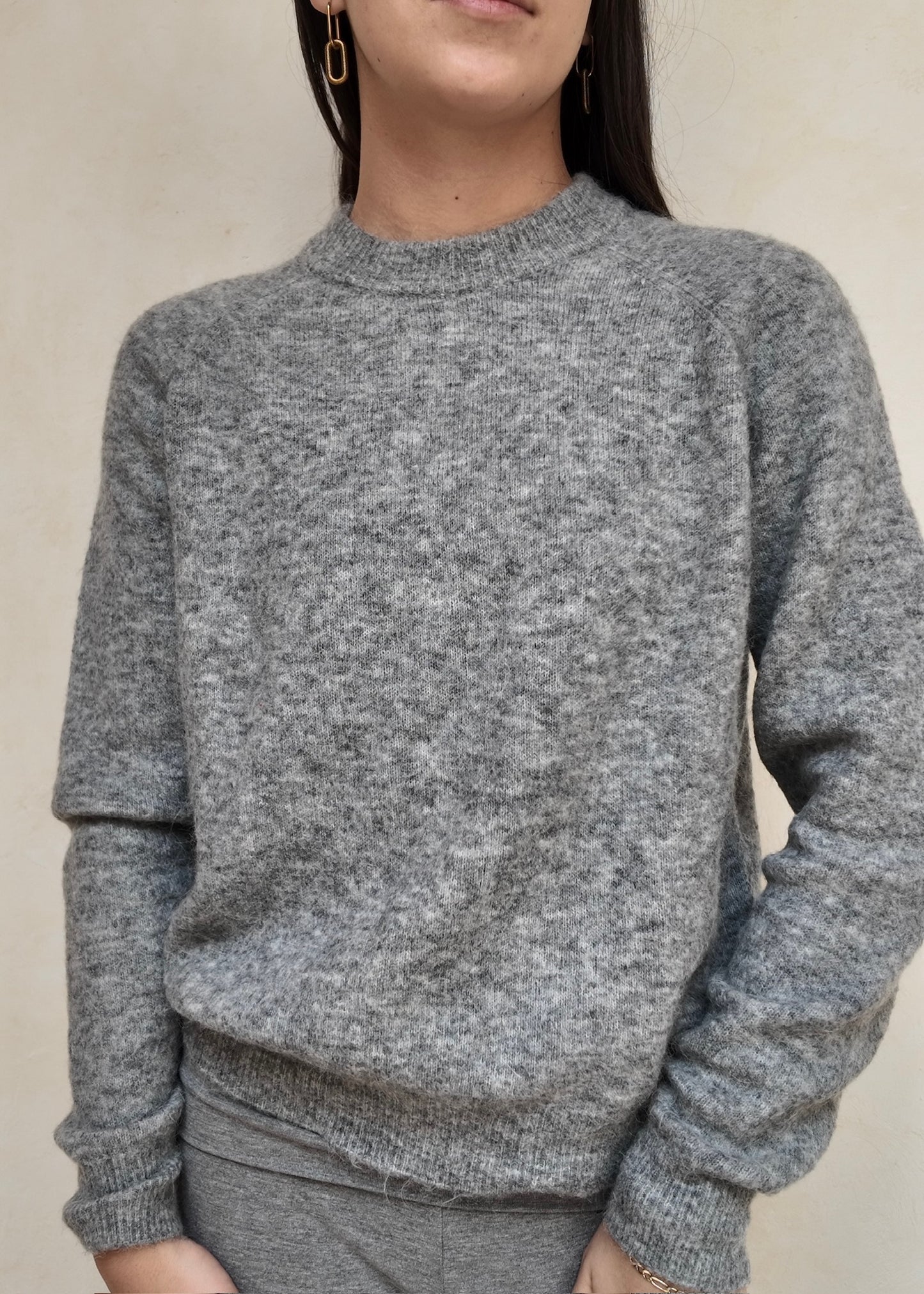 CREWNECK GRIS