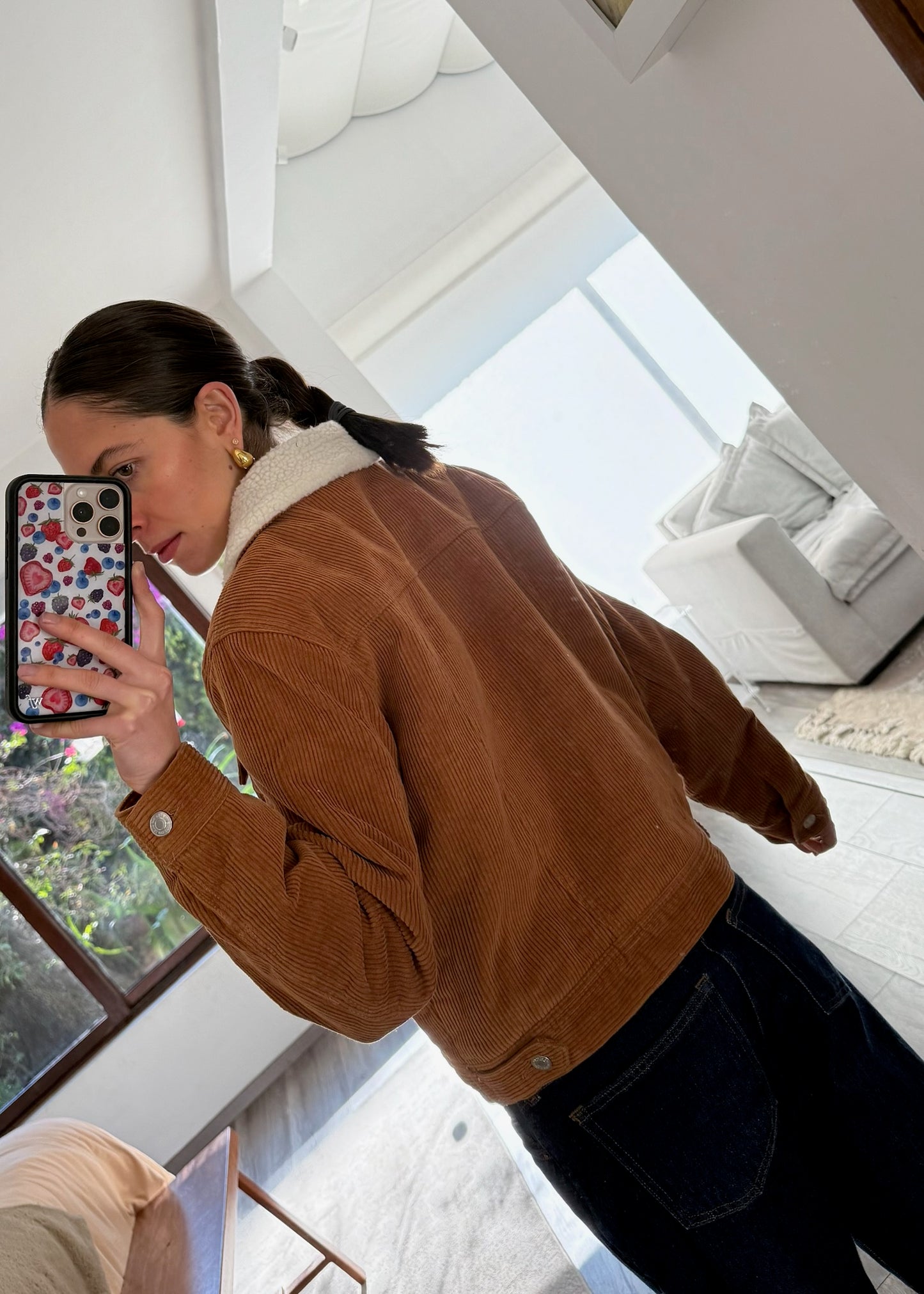 CHAMARRA DE PANA CON PELUCHE