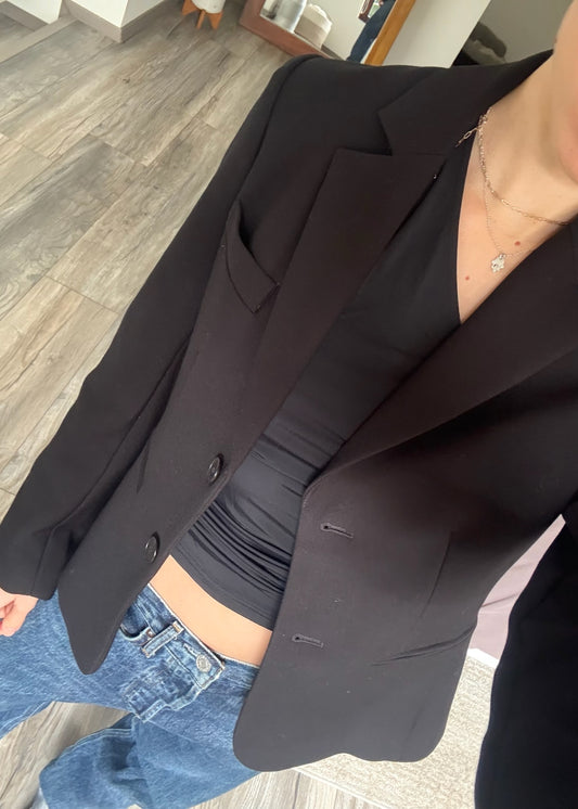 BLAZER BÁSICO NEGRO