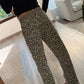 JEANS LEOPARD PRINT