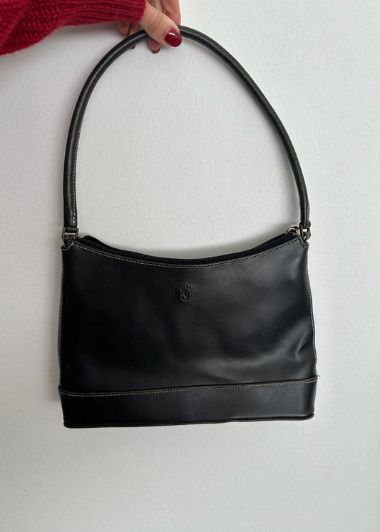 SHOULDER BAG NEGRA DE PIEL