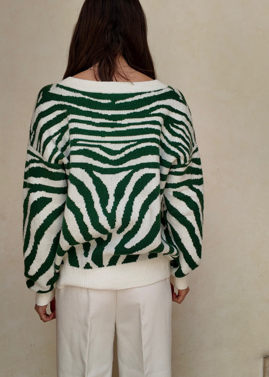 SUETER ZEBRA PEONT