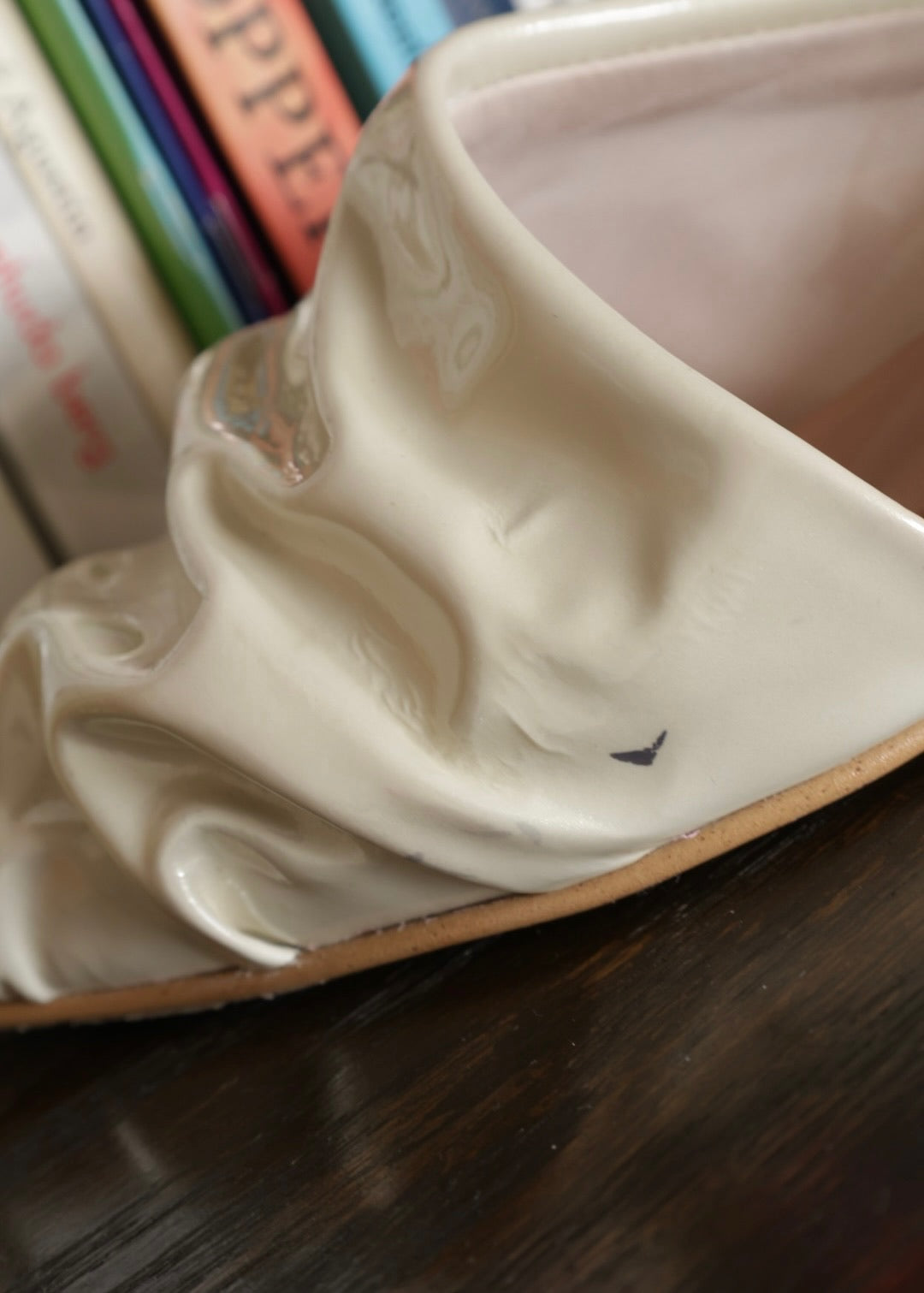 SLINGBACK IVORY