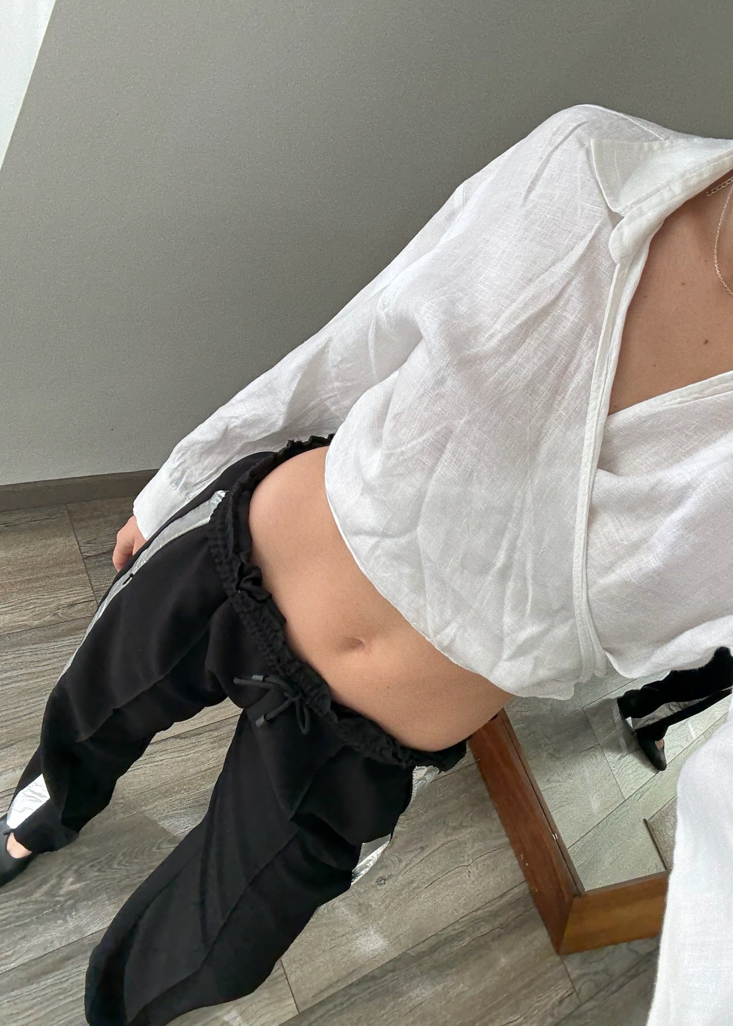 CAMISA CROPPED WRAP UP