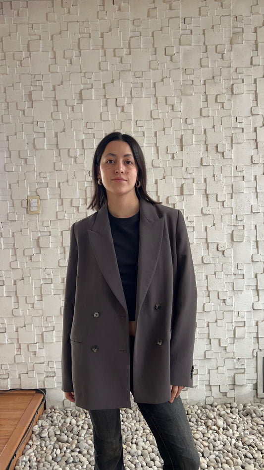 WORKING BLAZER GRIS
