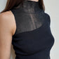TOP ONE SHOULDER DE KNIT