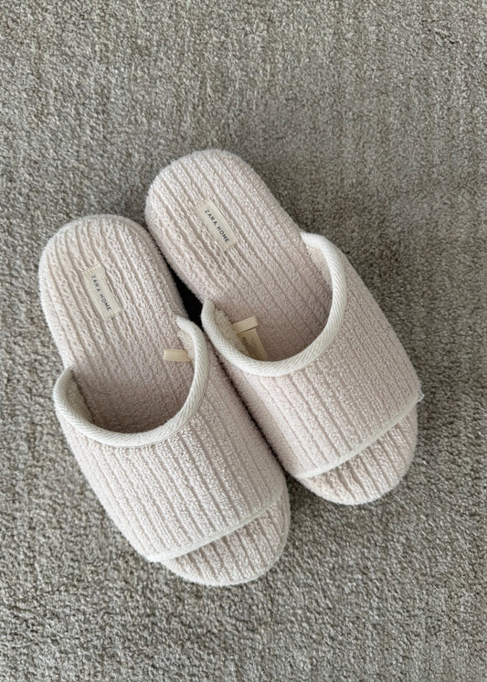 PANTUFLAS BEIGE