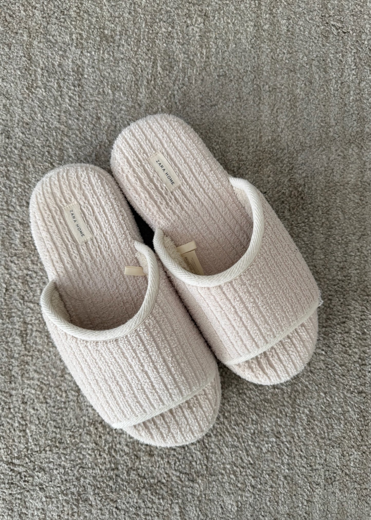 PANTUFLAS BEIGE