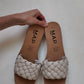SANDALIAS DE PIEL BEIGE