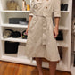 VESTIDO DE TIPO GABARDINA