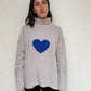 SUÉTER CUELLO ALTO CORAZÓN