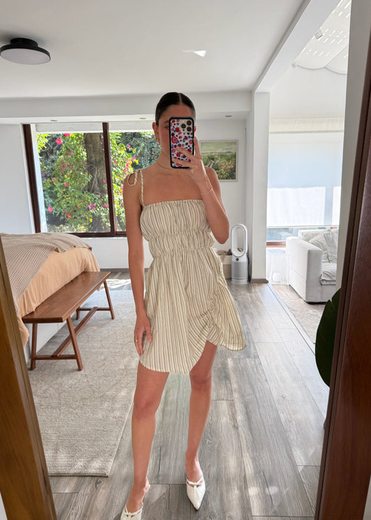 VESTIDO MINI CUTE STRIPED