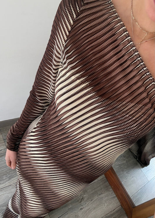 VESTIDO SEE THROUGH ONE SHOULDER