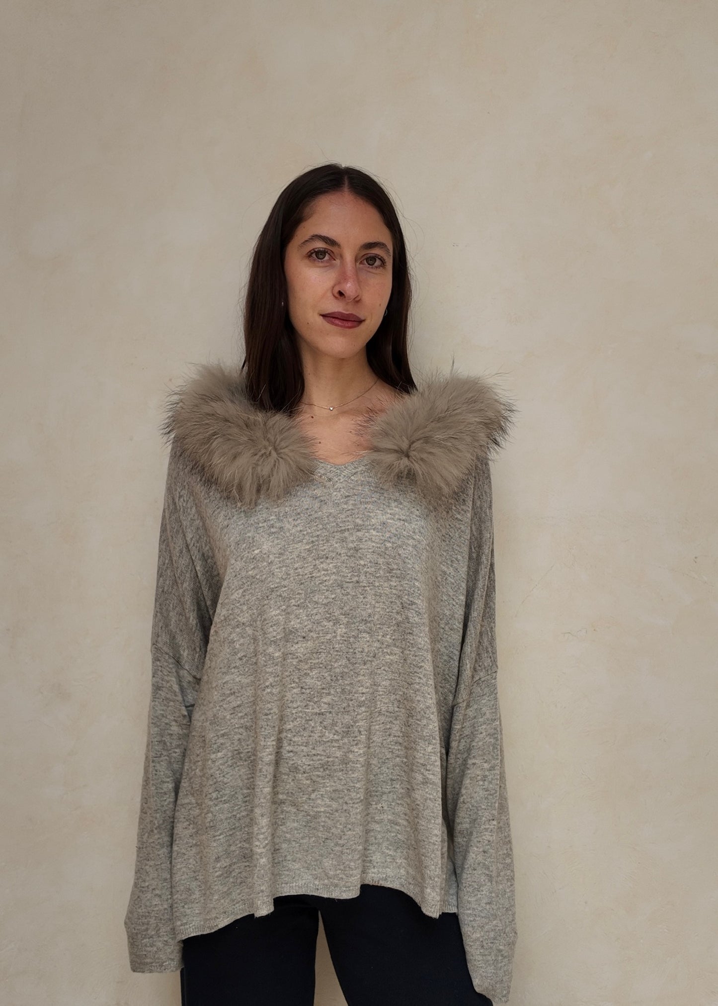 CREWNECK CUELLO PELUCHE