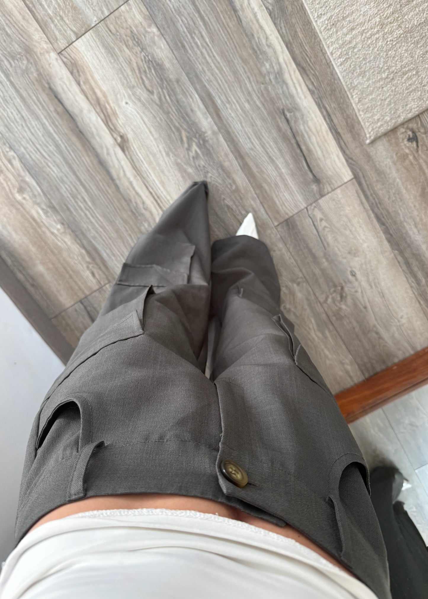 PANTALÓN CARGO GRIS