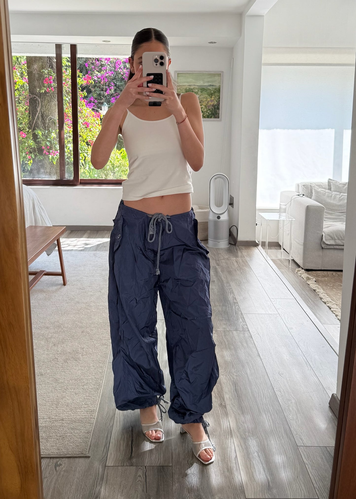 PARACHUTE PANTS AZULES