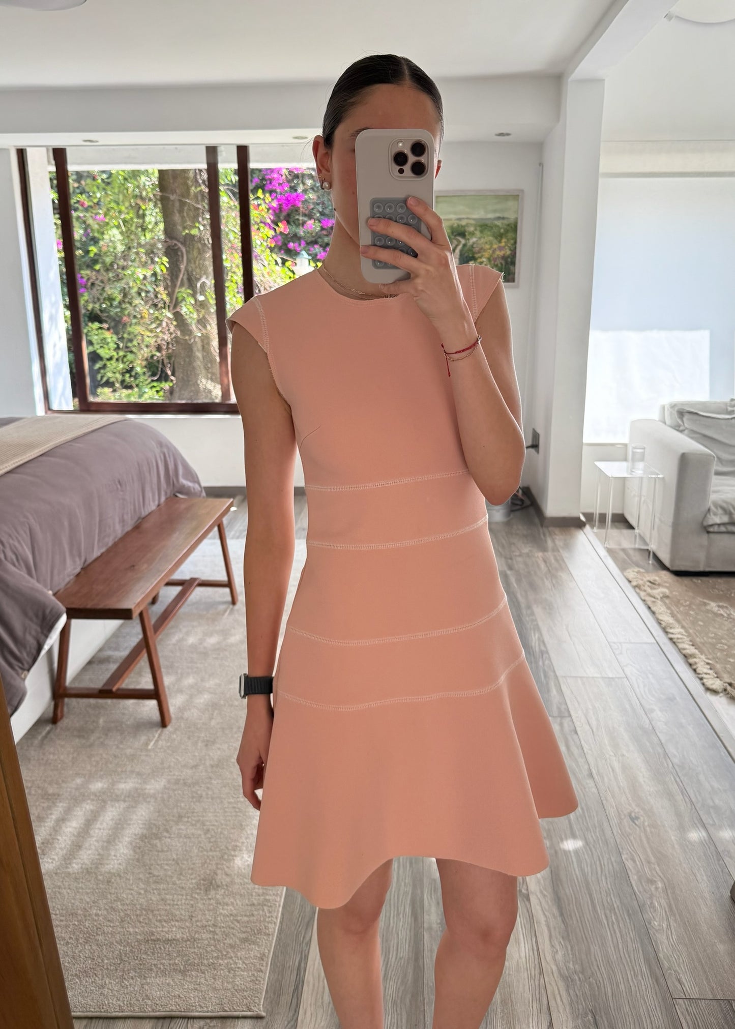 VESTIDO PEACH PINK MINI