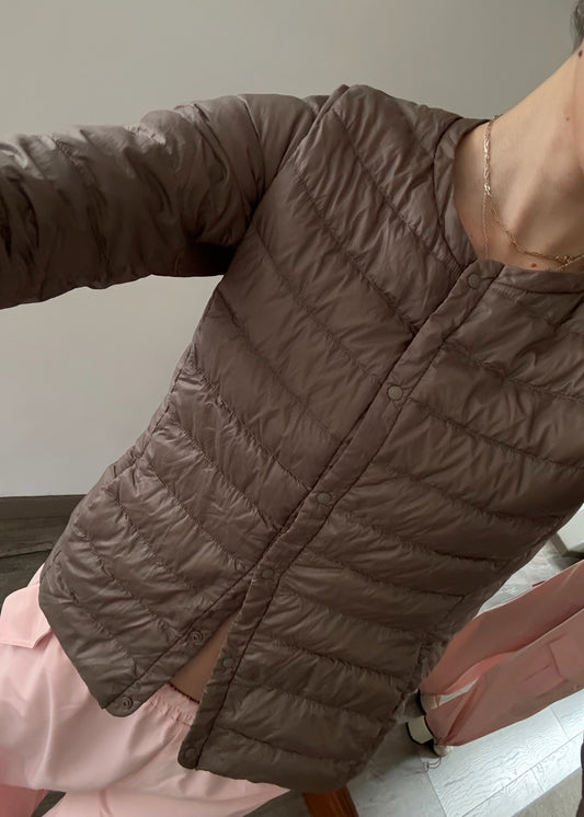 CHAMARRA BEIGE ROMPEVIENTOS