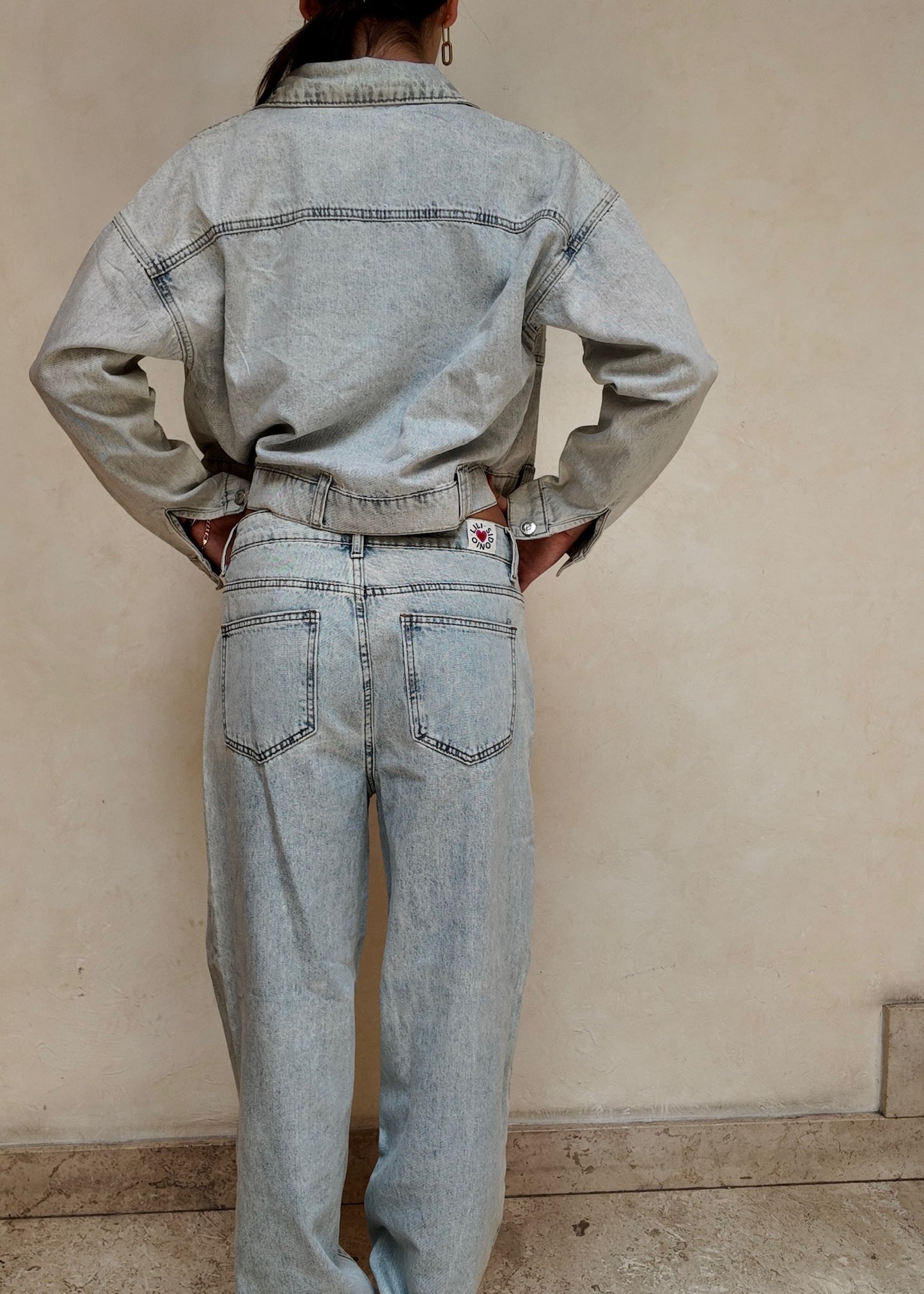 SET DENIM SPARKLY