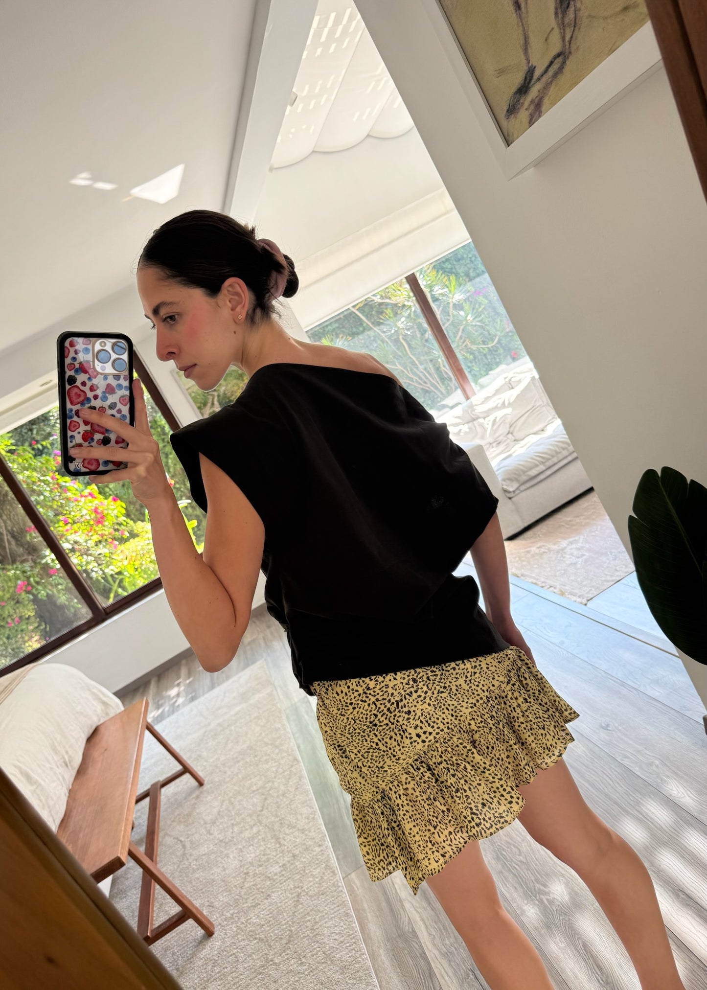FALDA MINI ANIMAL PRINT