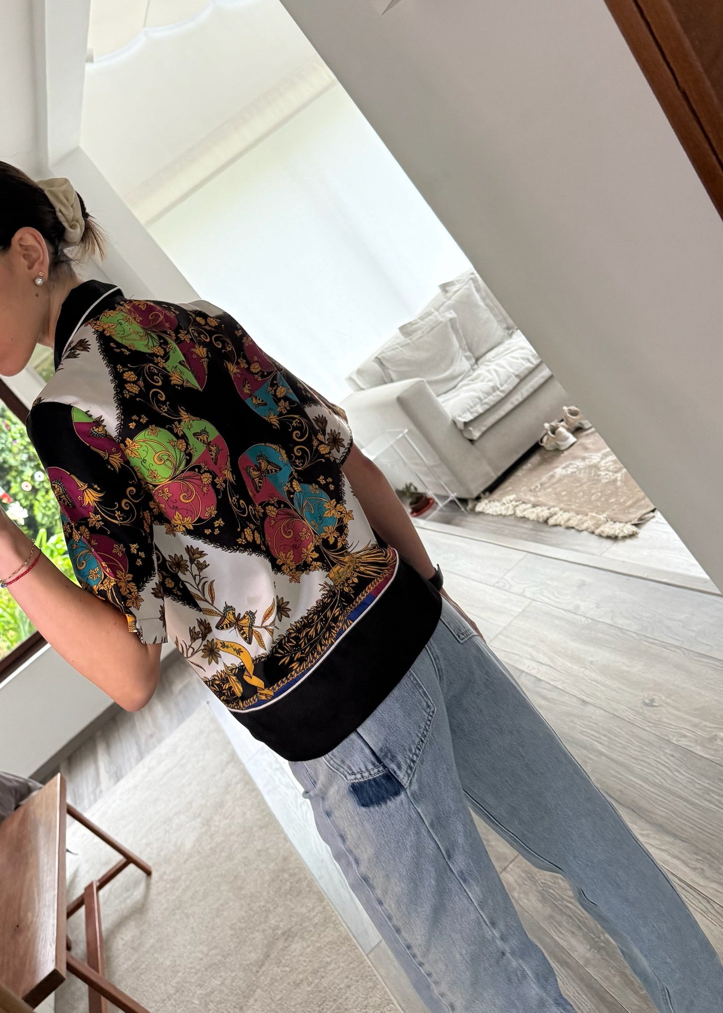 CAMISA MANGA CORTA CON PRINT
