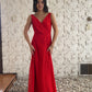 VESTIDO DE ENCAJE ROJO