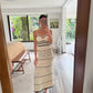 VESTIDO DE KNIT B&W