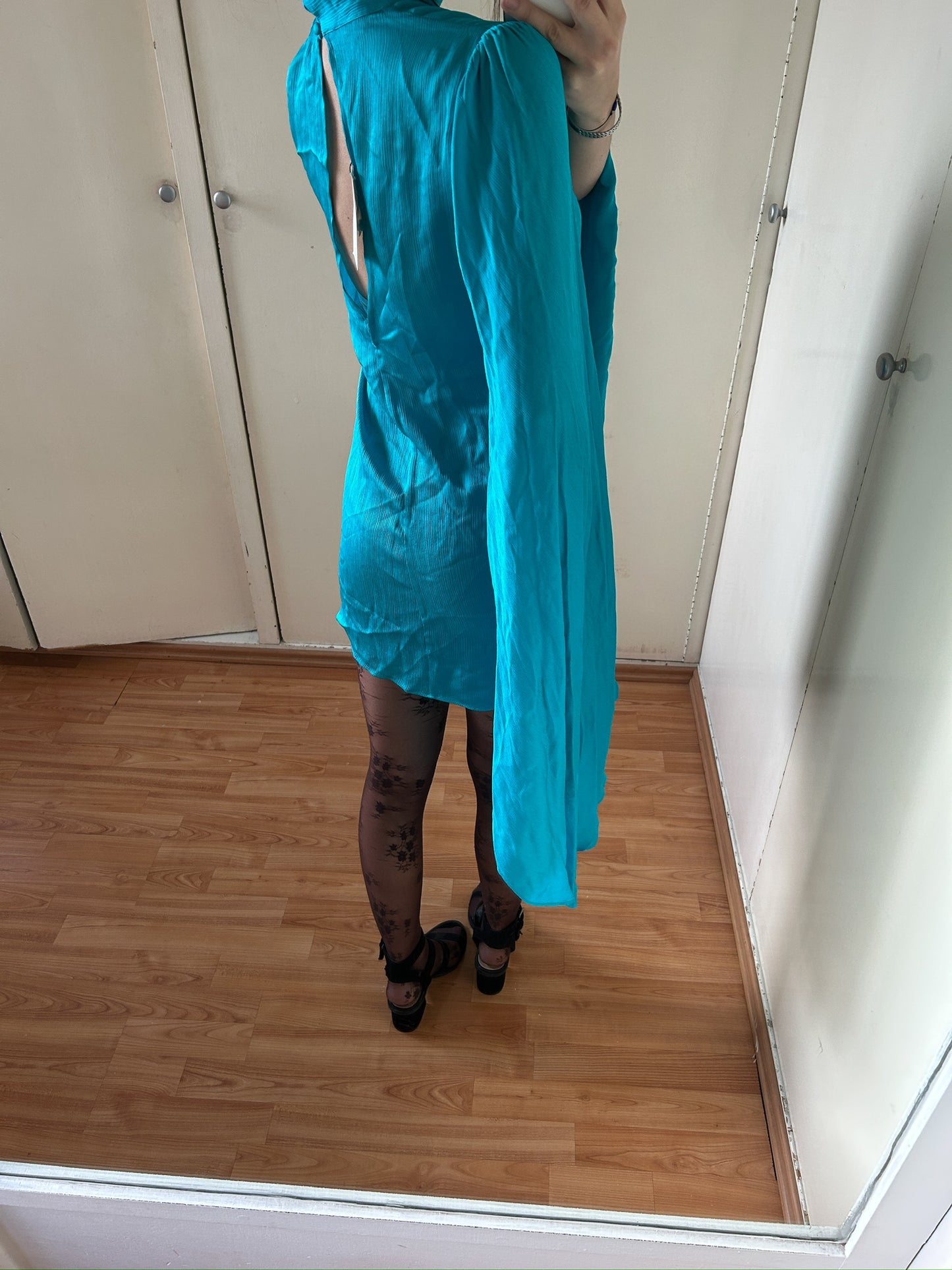 VESTIDO TURQUESA MINI