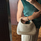 MINI BOLSA DE TEJIDO ENTRELAZADO