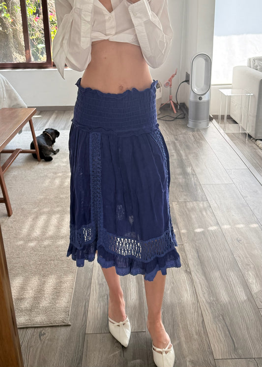 FALDA PLAYERA MIDI