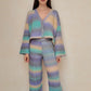 SET CARDIGAN Y PANTALÓN DEGRADADO