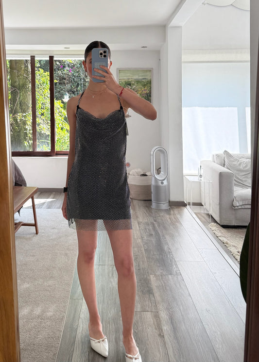 VESTIDO MINI DISCO