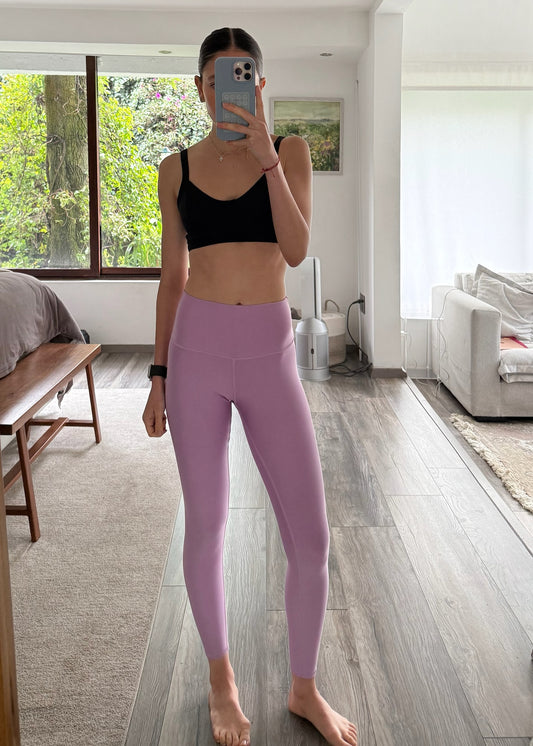 ACTIVE LEGGINGS SHINY LILA