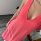 VESTIDO PEACH PINK SHEER