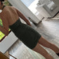 VESTIDO FRUNCIDO VERDE MINI