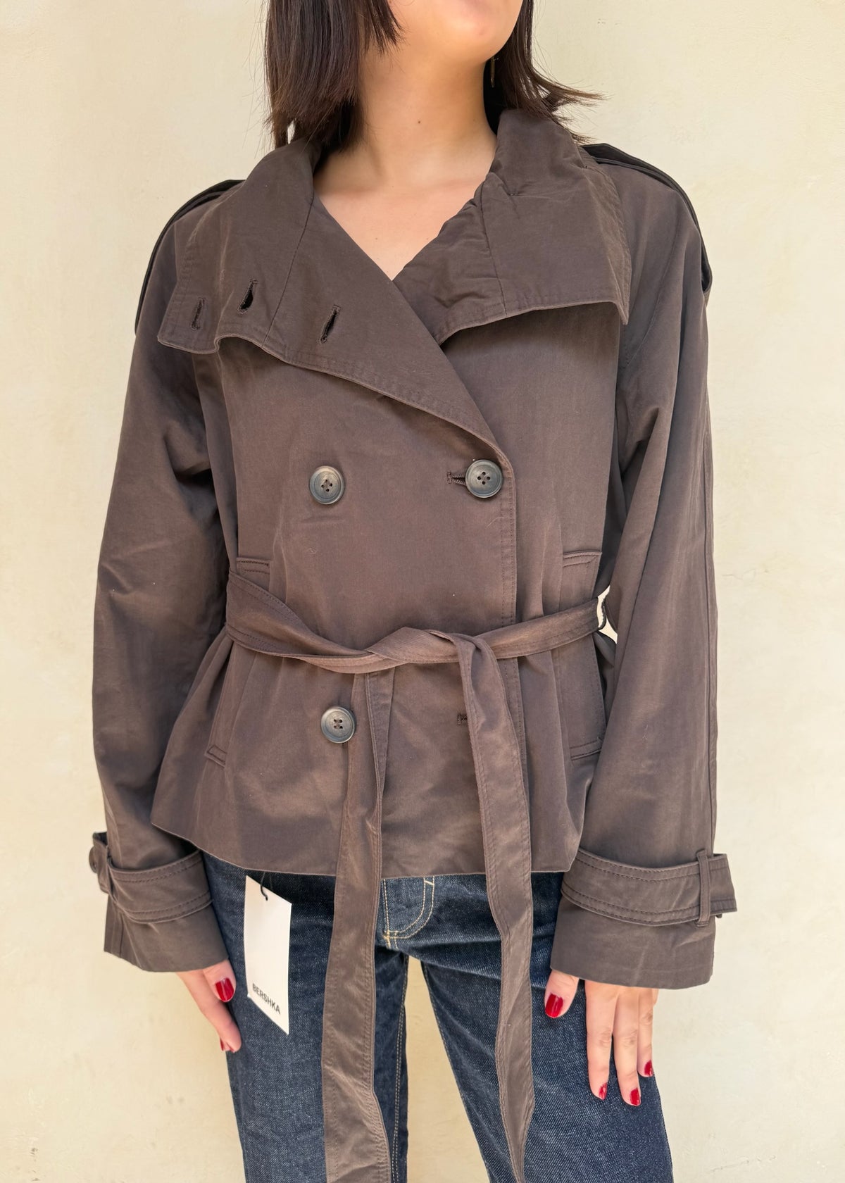 GABARDINA CAFÉ CROPPED
