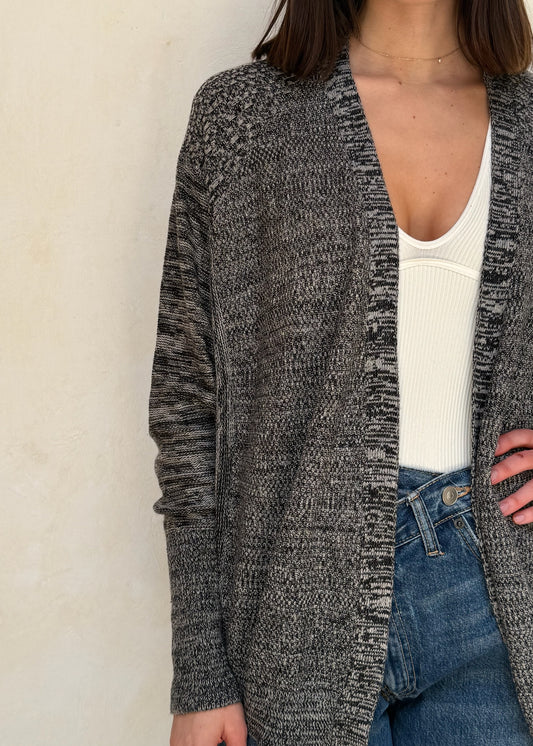 CARDIGAN B&W