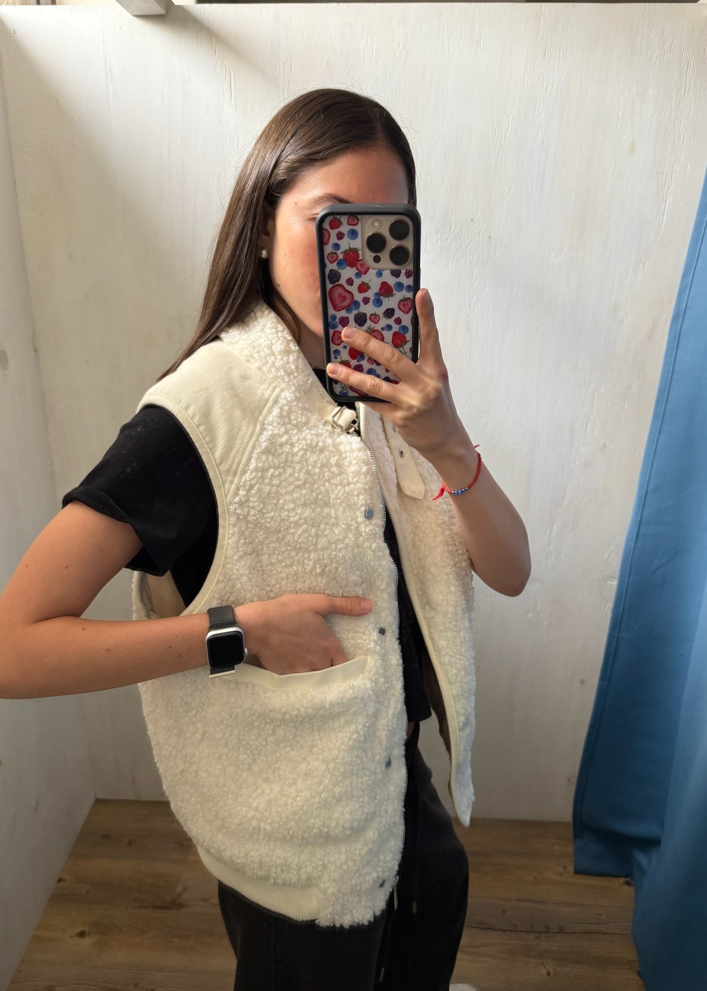 CHALECO OVERSIZED BLANCO FURRY