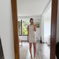 VESTIDO MINI CON CINTURÓN
