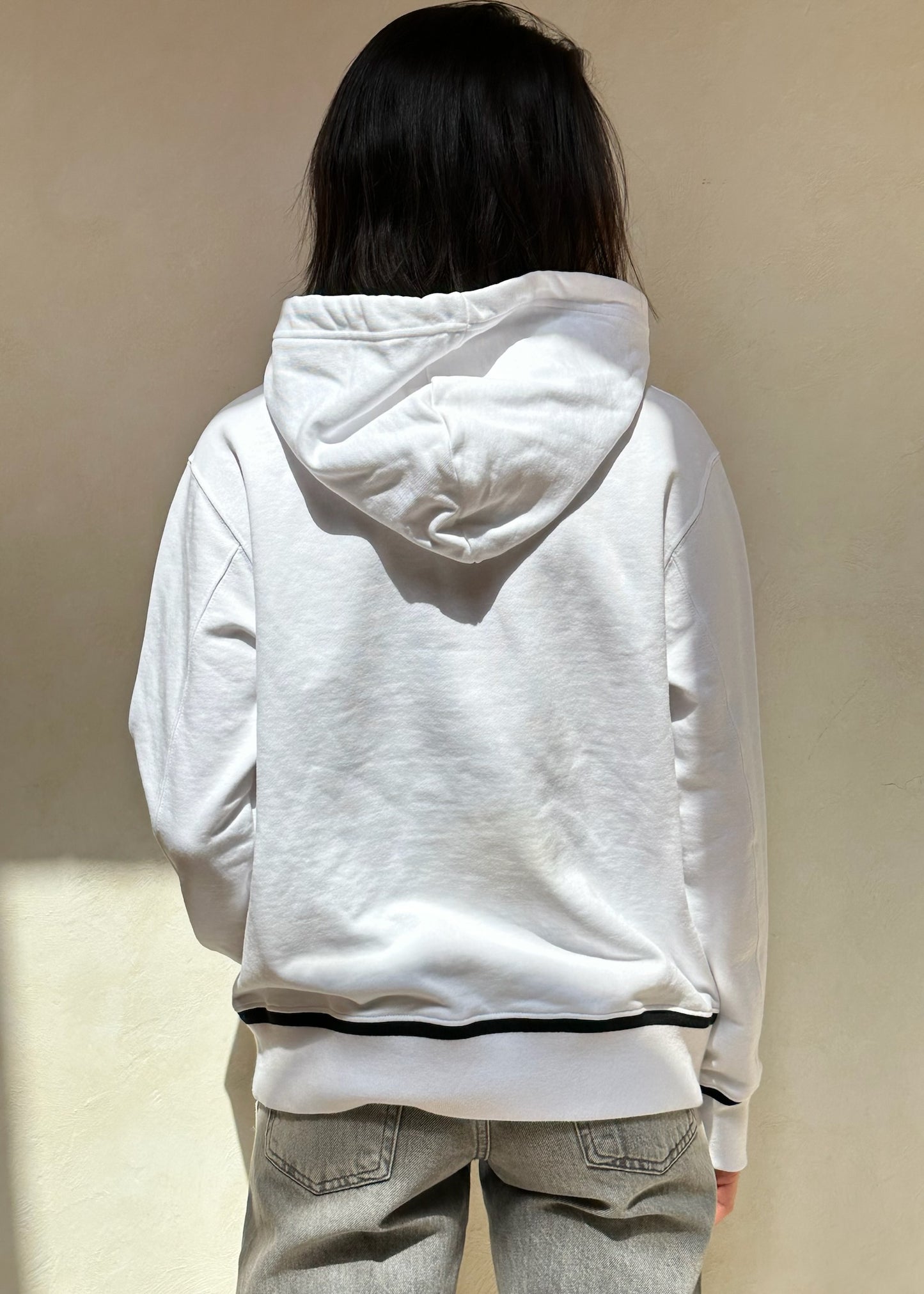 CALVIN KLEIN HOODIE BLANCA