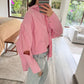 CAMISA ROSA ASIMÉTRICA