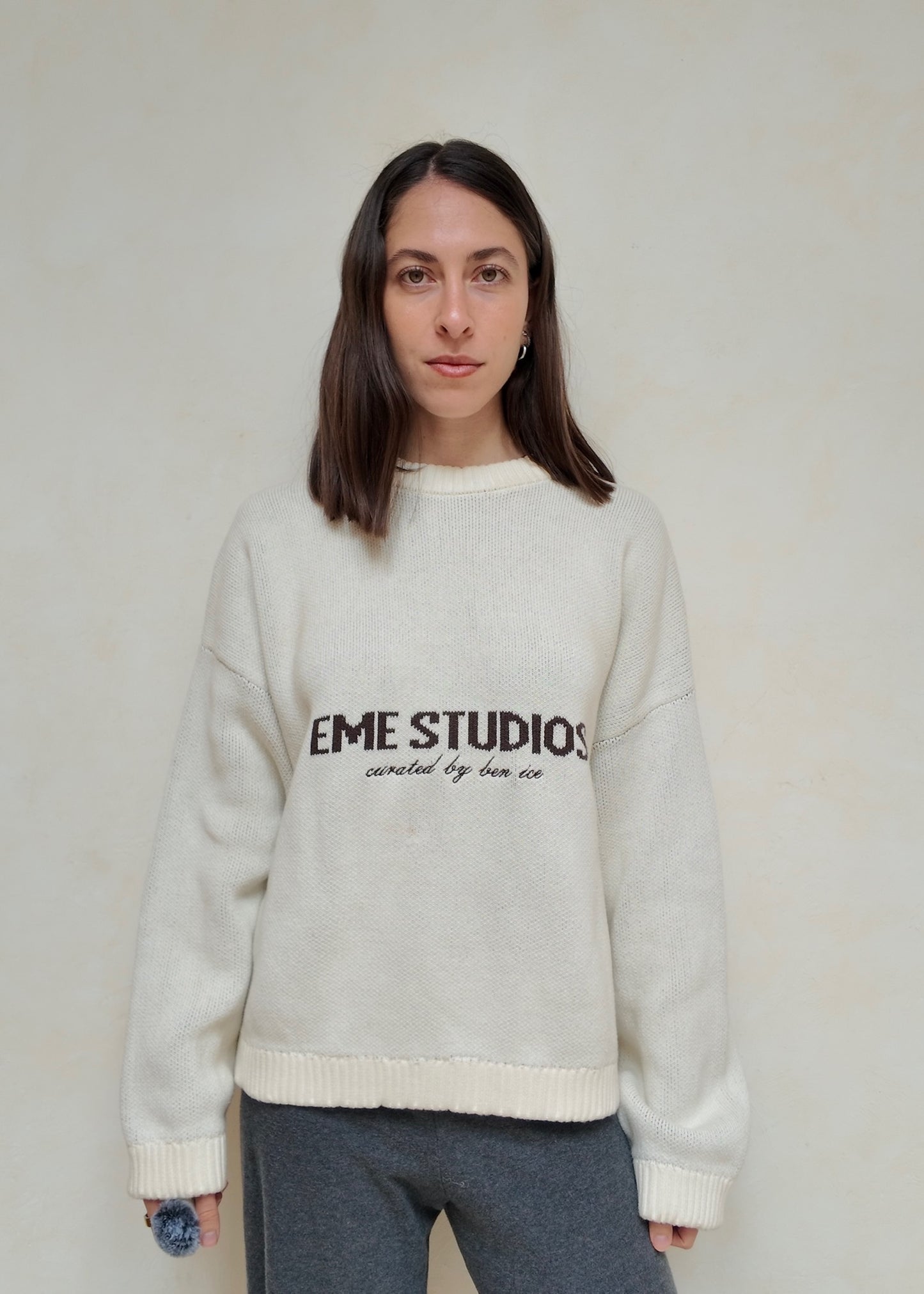 CREWNECK BEIGE