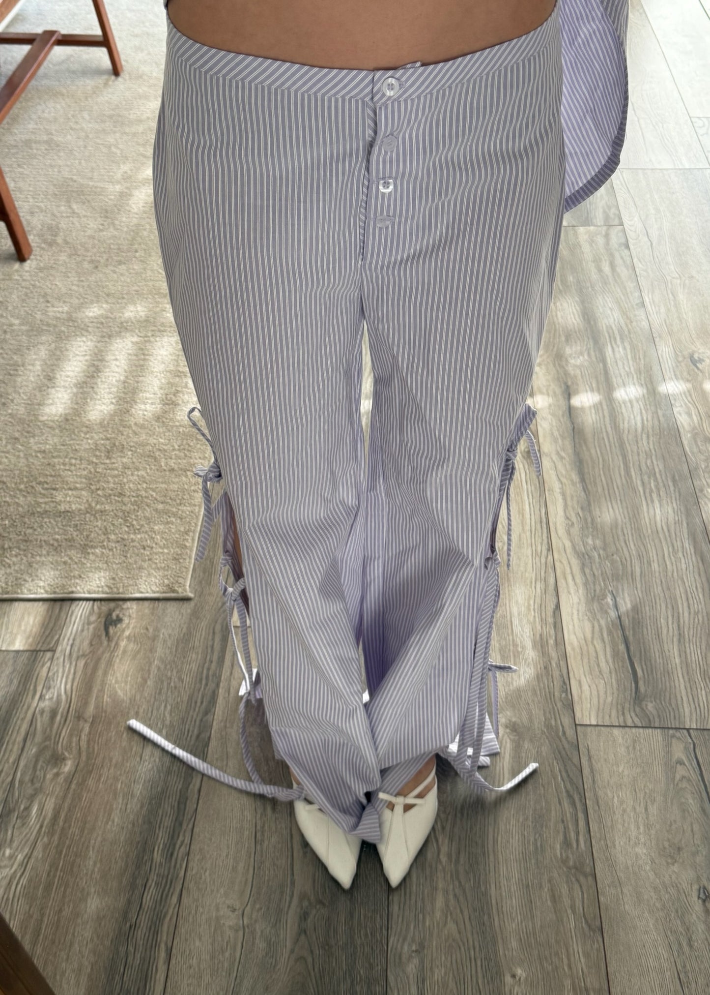 SET CAMISA Y PANTALON CON MOÑOS