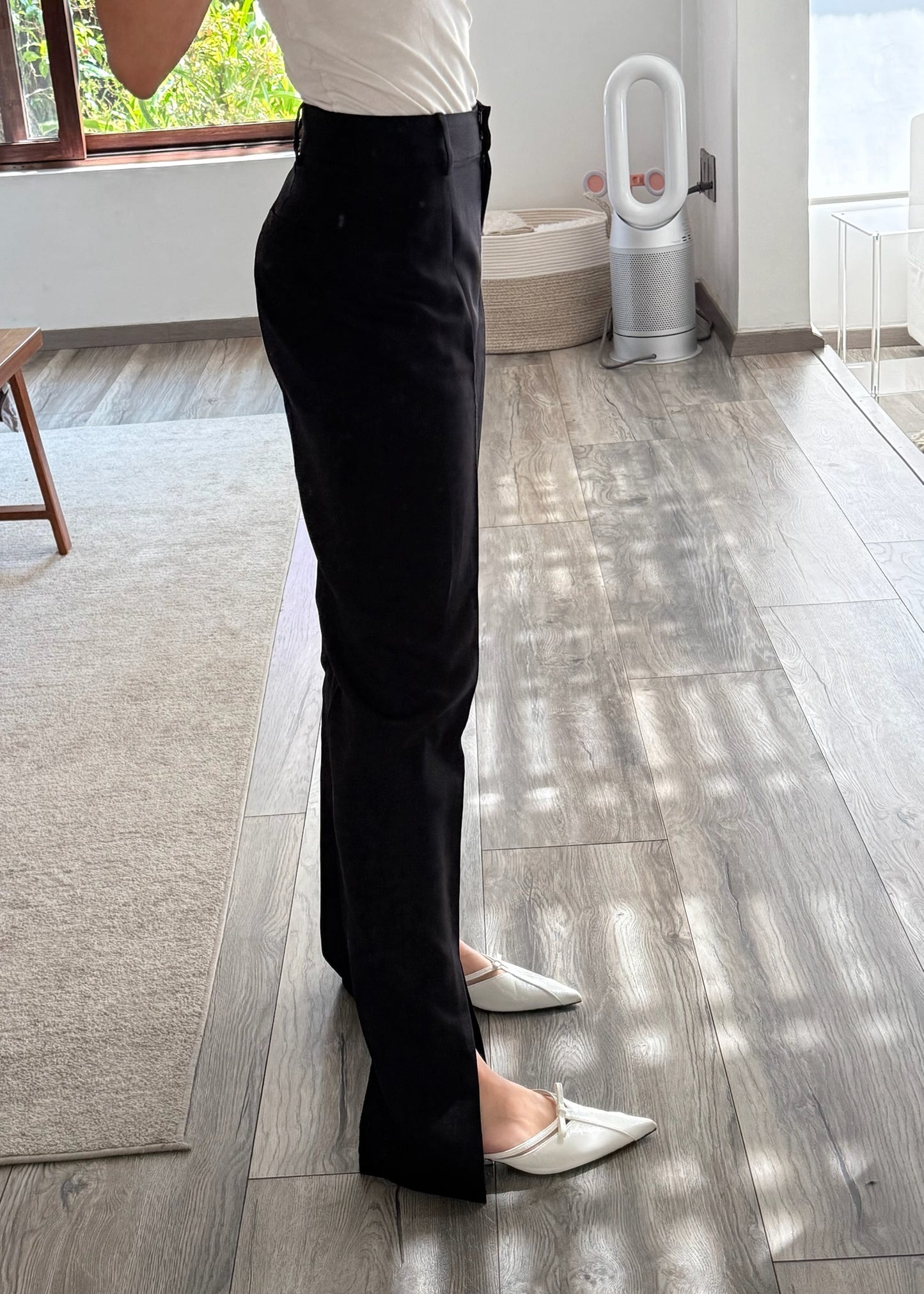 PANTALÓN DE VESTIR NEGRO