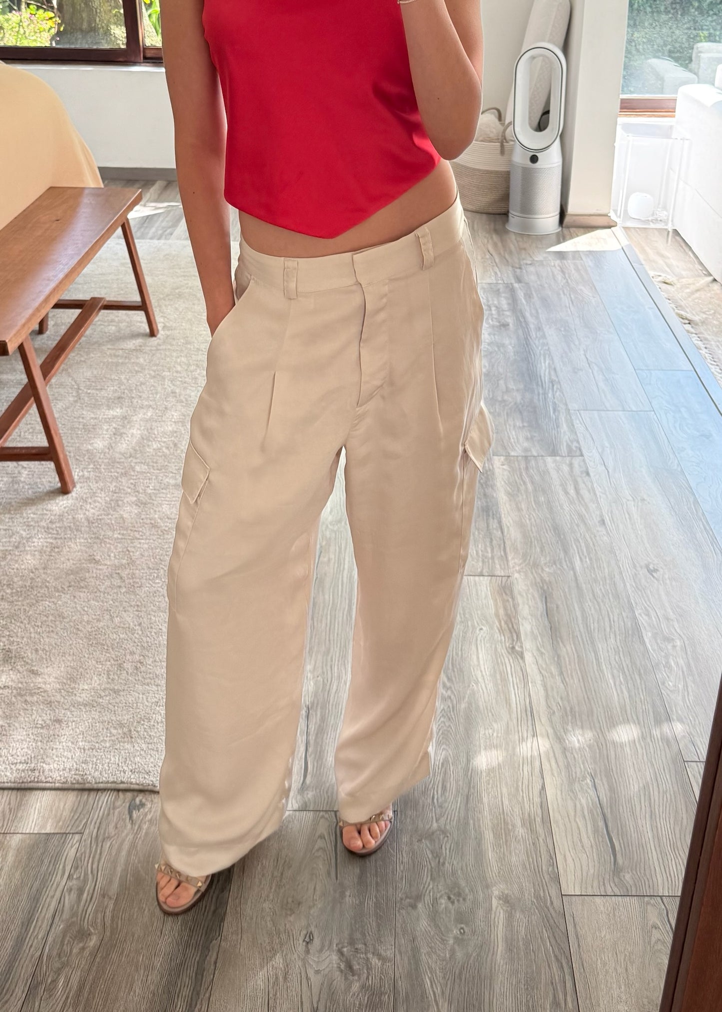 PANTALÓN CHAMPAGNE
