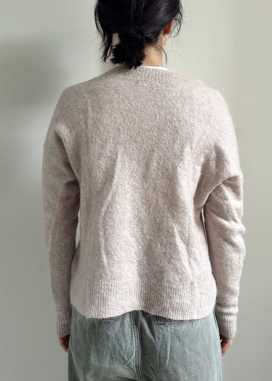 SUETER MOCK NECK MOHAIR