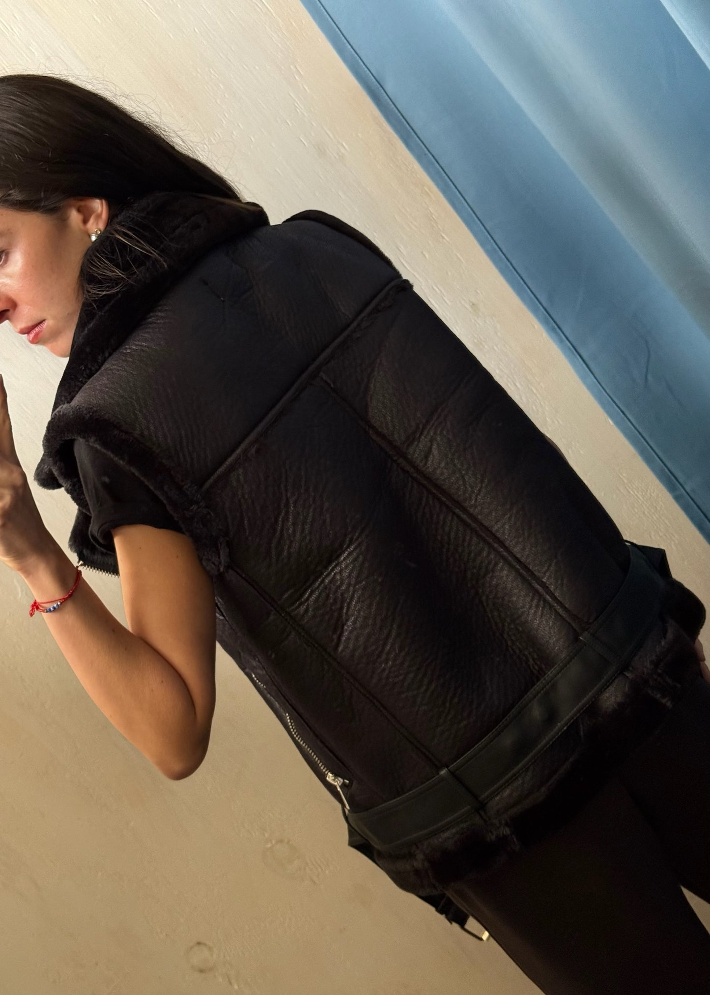 CHALECO FURRY OVERSIZED