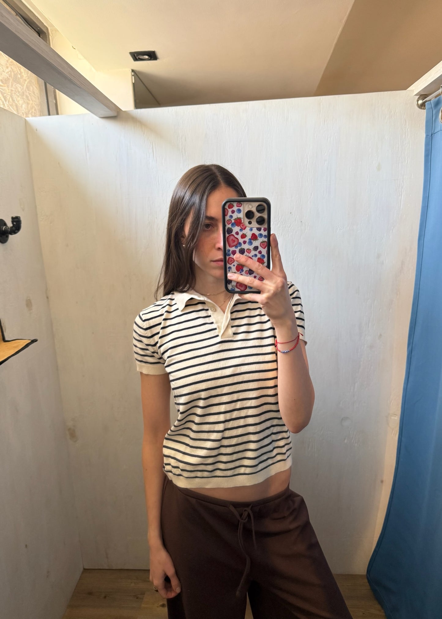 TOP POLO STRIPED